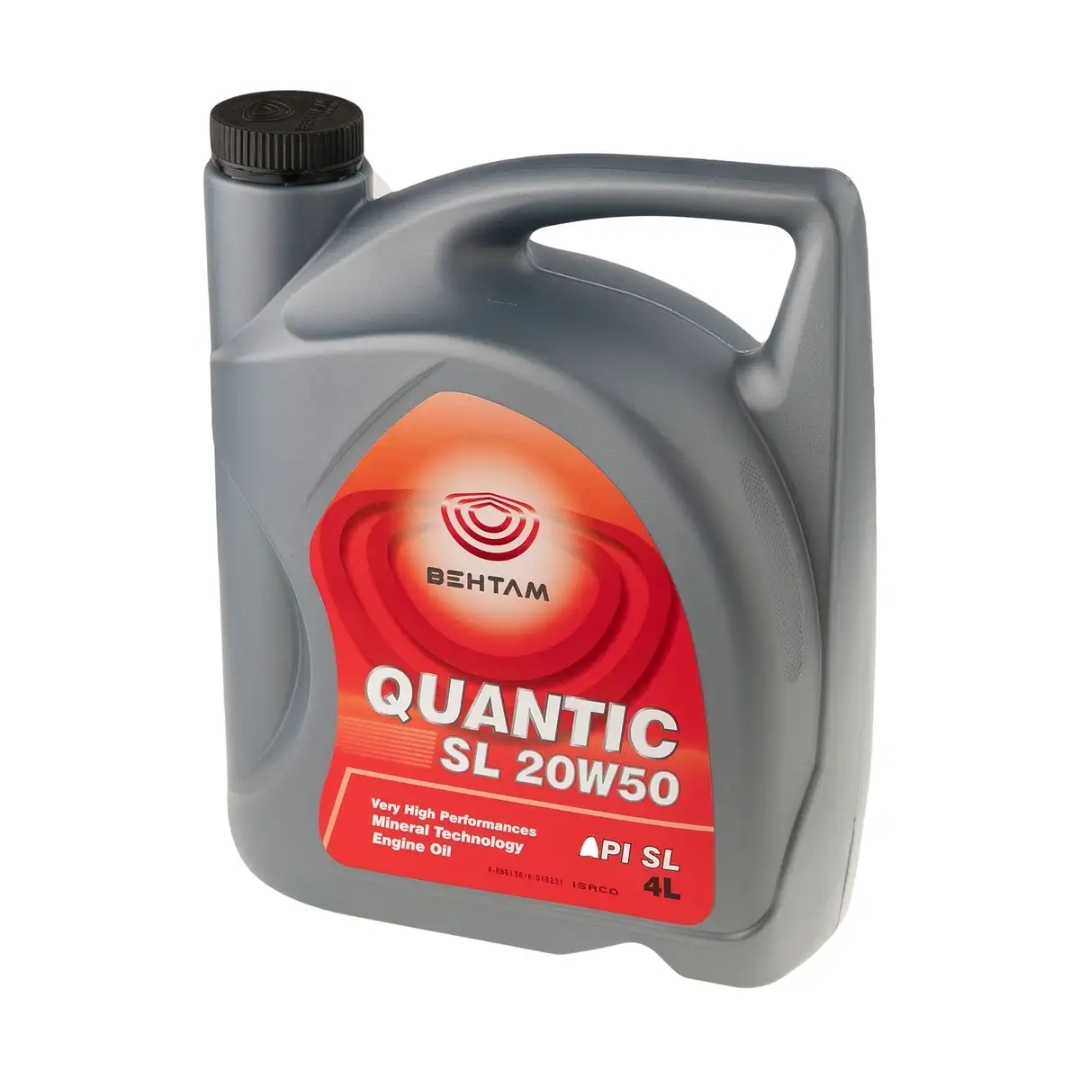 روغن موتور بهتام مدل کوانتیک (Quantic) 20W-50 SL حجم 4 لیتر