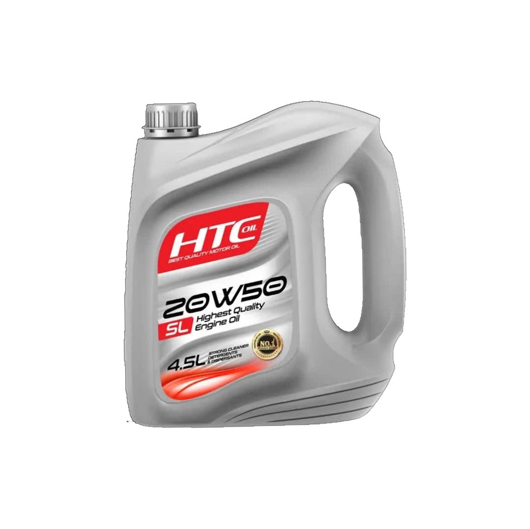 روغن موتور اچ تی سی اویل (HTC OIL) مدل 20W50 SL حجم 4.5 لیتر