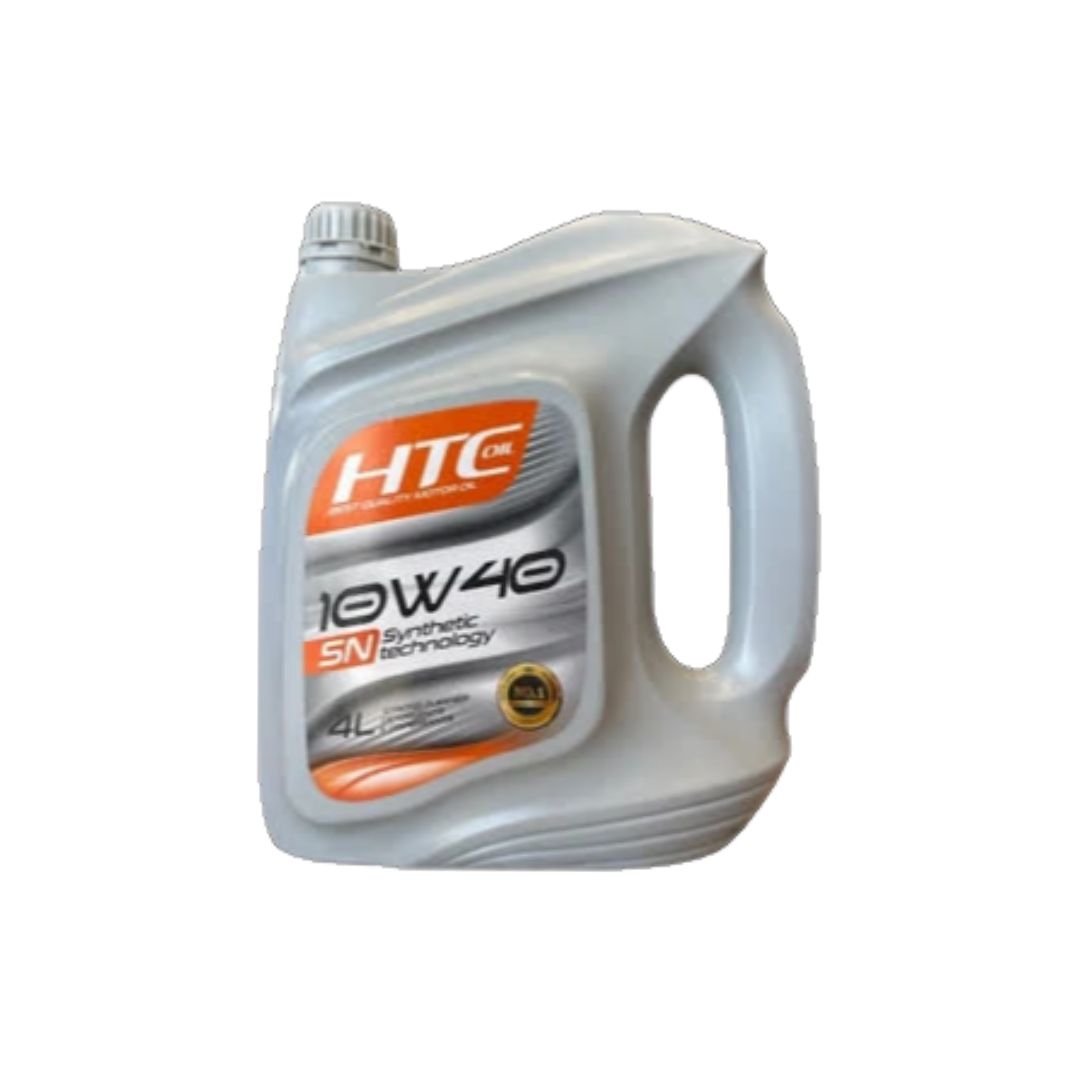 روغن موتور اچ تی سی اویل (HTC OIL) مدل 10W40 SN حجم 4 لیتر
