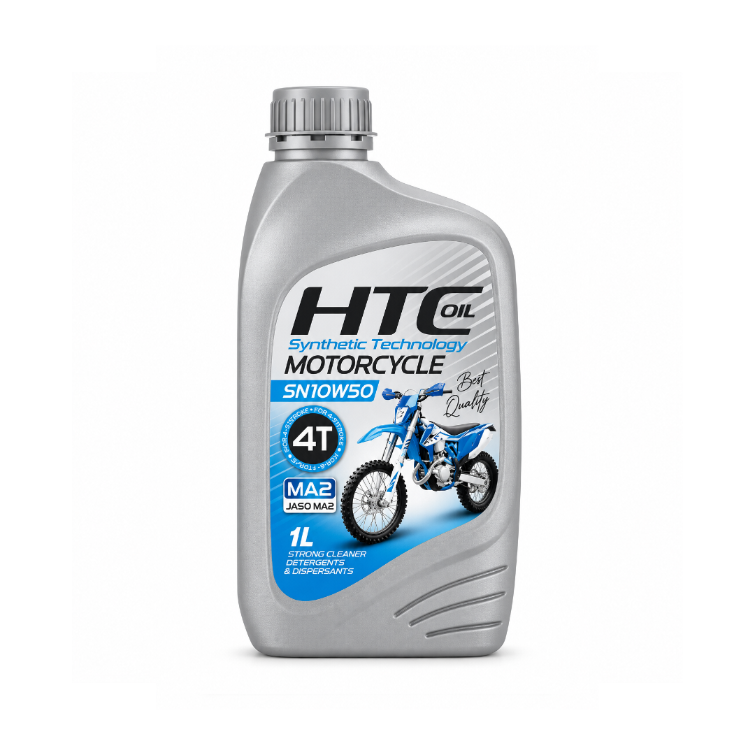 روغن موتور اچ تی سی اویل HTC OIL مدل 10W50 SN حجم 1 لیتر