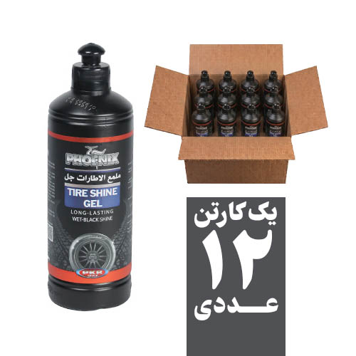 ژل براق کننده لاستیک فونیکس، حجم 500 میلی لیتر