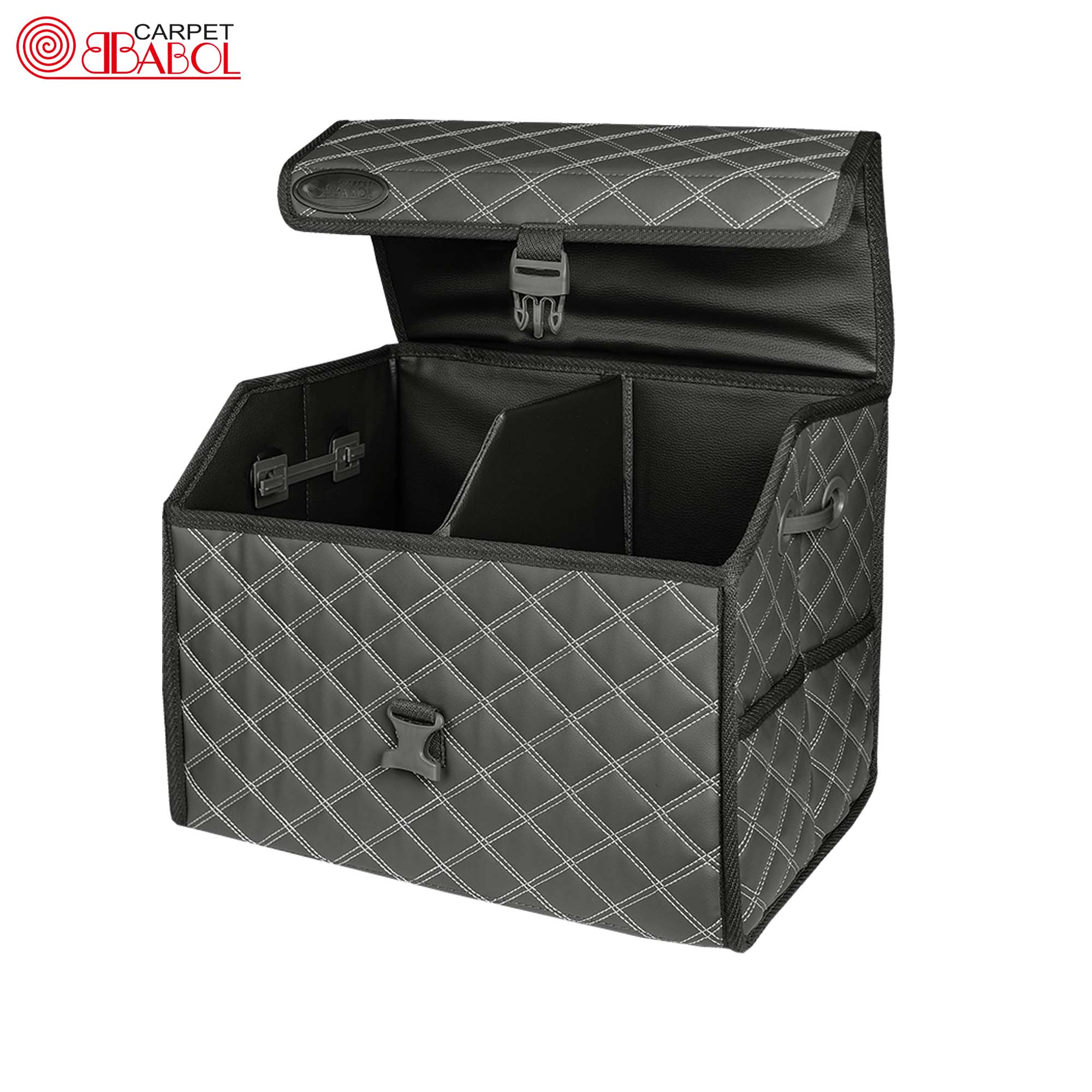 کیف نظم دهنده صندوق عقب خودرو مدل صحرا کوچک گلدوزی - نمای دوم