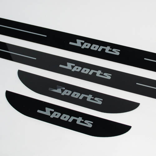 پارکابی پلکسی شیشه ای براق متن Sport برای انواع خودرو - نمای دوم