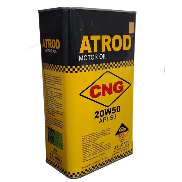 روغن موتور آترود ATROD مدل 20W50 SJ CNG 10000 حجم 4.5 لیتر - نمای دوم